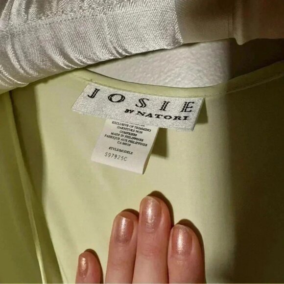 NWT Vintage Josie Natori Slip and Robe Intimates S - Picture 7 of 10